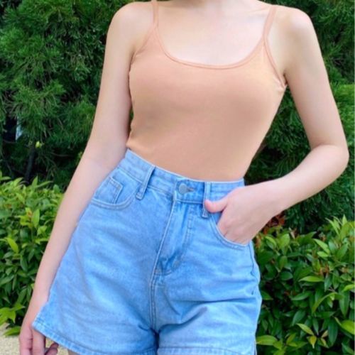 Áo thun 2 dây nữ, áo thun nữ 2 dây chất cotton thun co giản 4 chiều mềm mịn Chely_fashion