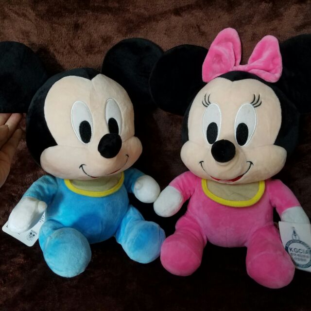 gấu bông chuột Mickey Minnie baby chính hãng Disney