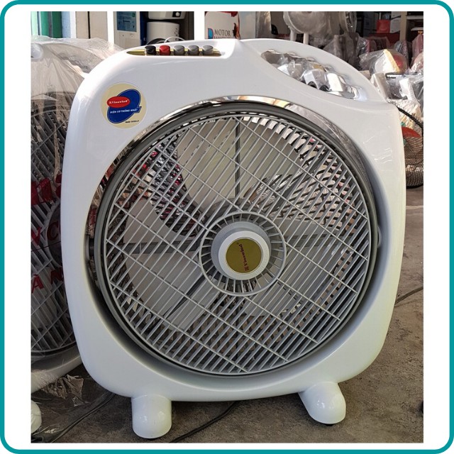 Quạt Hộp Điện Cơ Thống Nhất VINAWIND QH-300LP Kiểu Dáng Hộp Gọn Gàng, Có chế độ tự ngắt khi đổ - Onemart