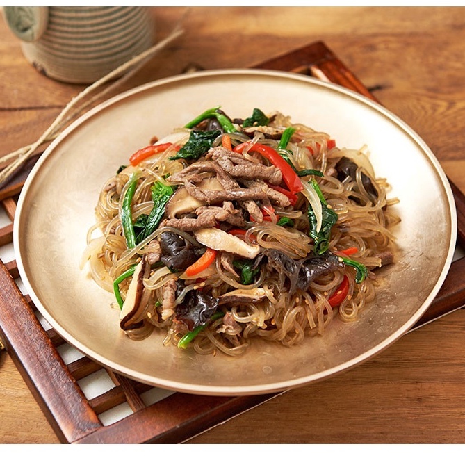 1kg miến sợi Hàn Quốc kèm dầu mè Ottogi 55ml