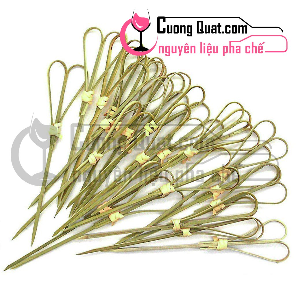 100 Cây Tăm Tre Xiên Trái Cây Trang Trí Nhiều Mẫu Mã Đẹp lạ