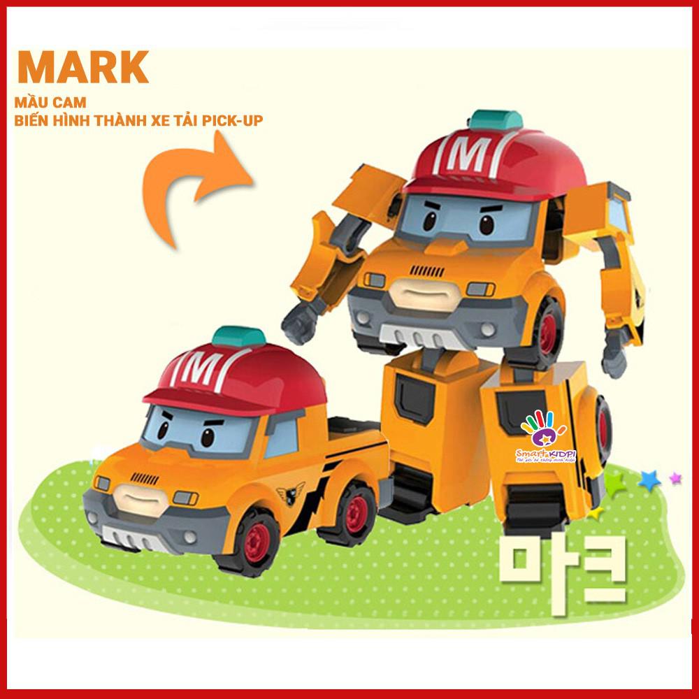 Bộ 6 Xe Robocar Poli biến hình