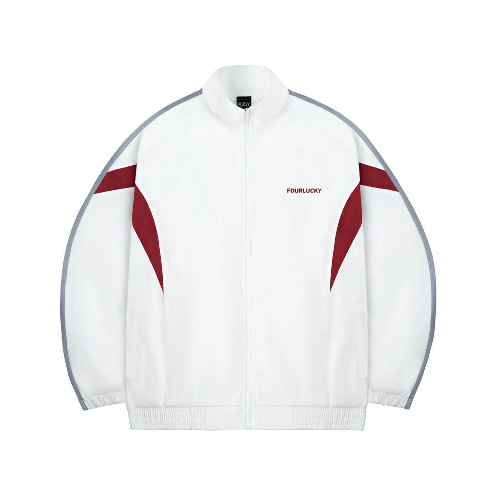 Áo khoác dù 4lucky 6133 cao cấp viền phản quang 2 lớp dày dặn form rộng unisex nam nữ năng động