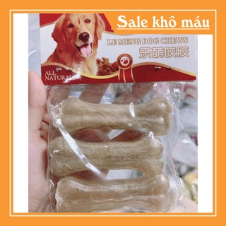 Xương da bò cho chó gặm