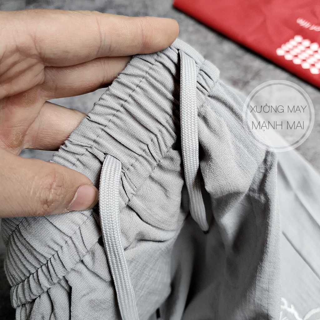 Quần đùi nam - Quần cộc nam chất đũi xước, mặc mát, thoáng khí và bền màu, BM08