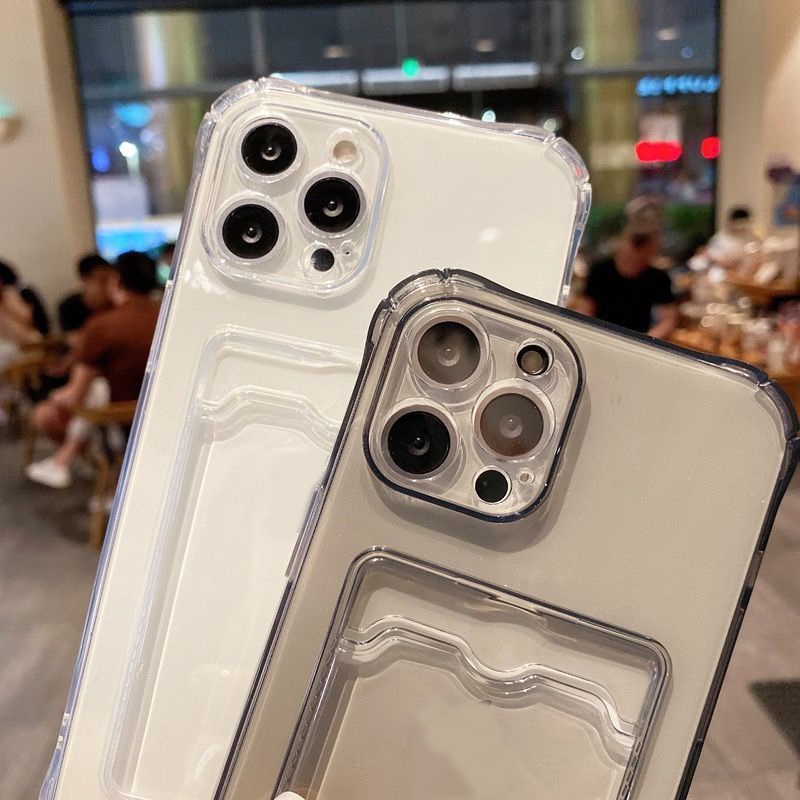 Ốp Điện Thoại Silicone Mềm Trong Suốt Chống Sốc Cho Iphone 14 13 12 11 Pro XS Max XR X 8 7 6 6s Plus
