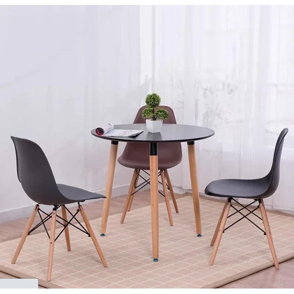 Bàn tròn cafe - Văn phòng Eames DK 60cm 3 chân | BigBuy360 - bigbuy360.vn