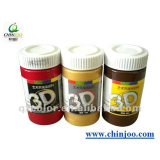 ACRYLIC 3D- 300ml - BÁN SỈ THÙNG 40 LỌ(trộn màu)