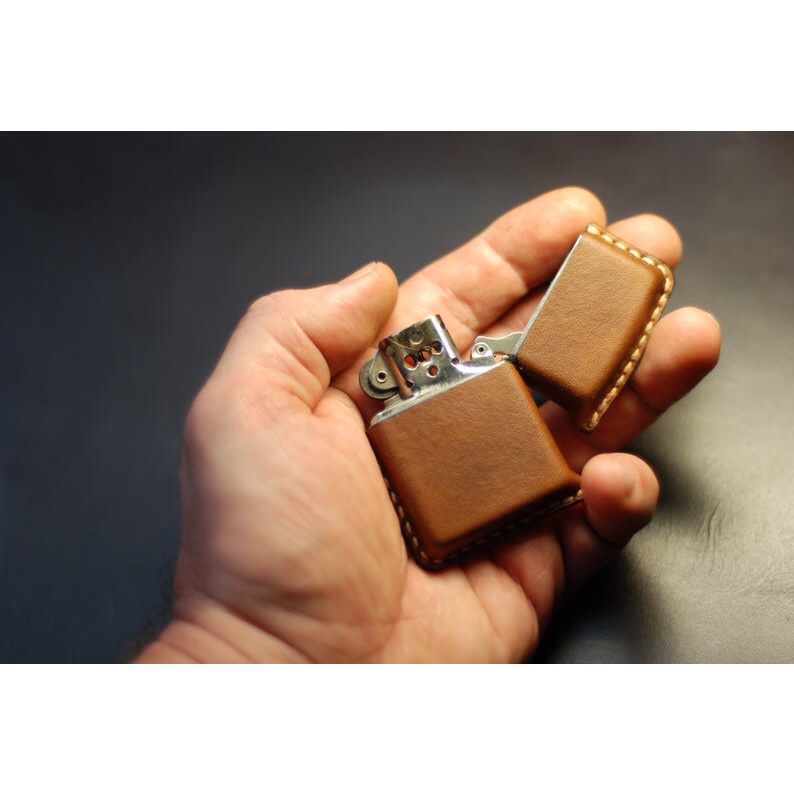 Bao Da Zippo Bao da Bật Lửa Zippo Da Thật Handmade Libira Leather – Đồ Da Thủ Công Làm Theo Yêu Cầu