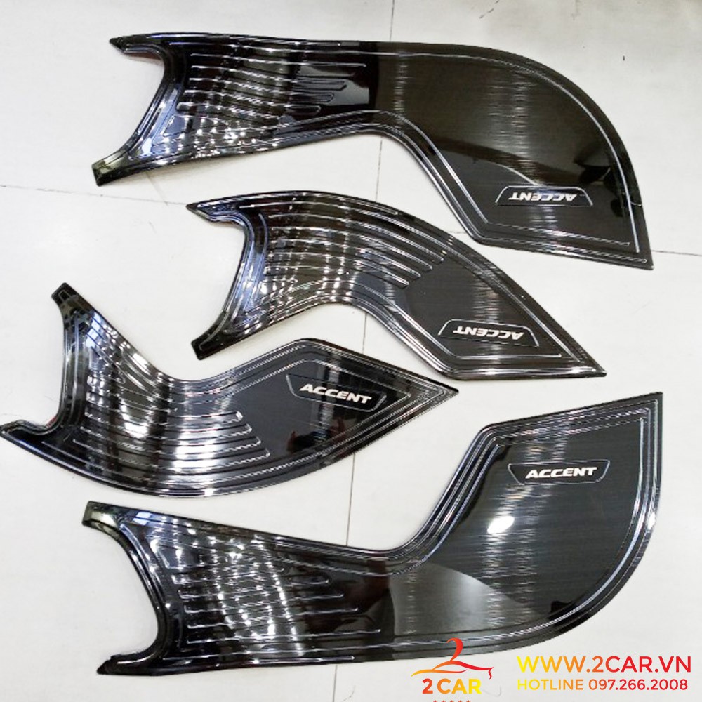 Ốp Tapli Cánh Cửa, màng loa Xe Hyundai Accent 2018-2021 chất liệu TiTan Cao Cấp