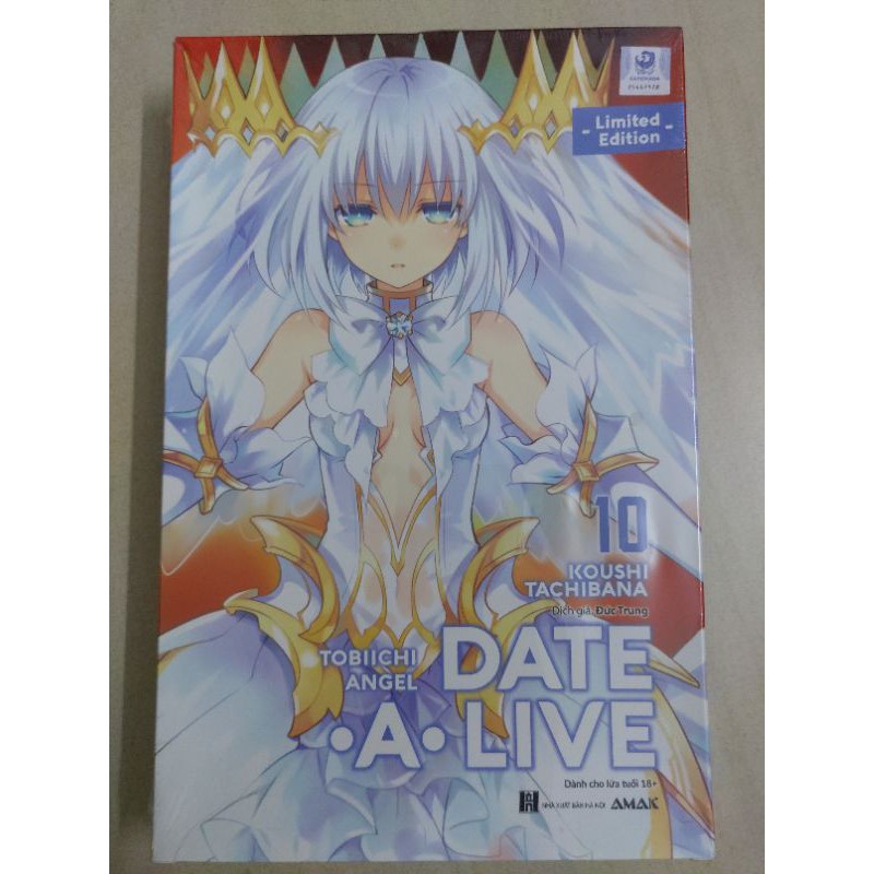 Sách -  Date a live 10 bản boxset