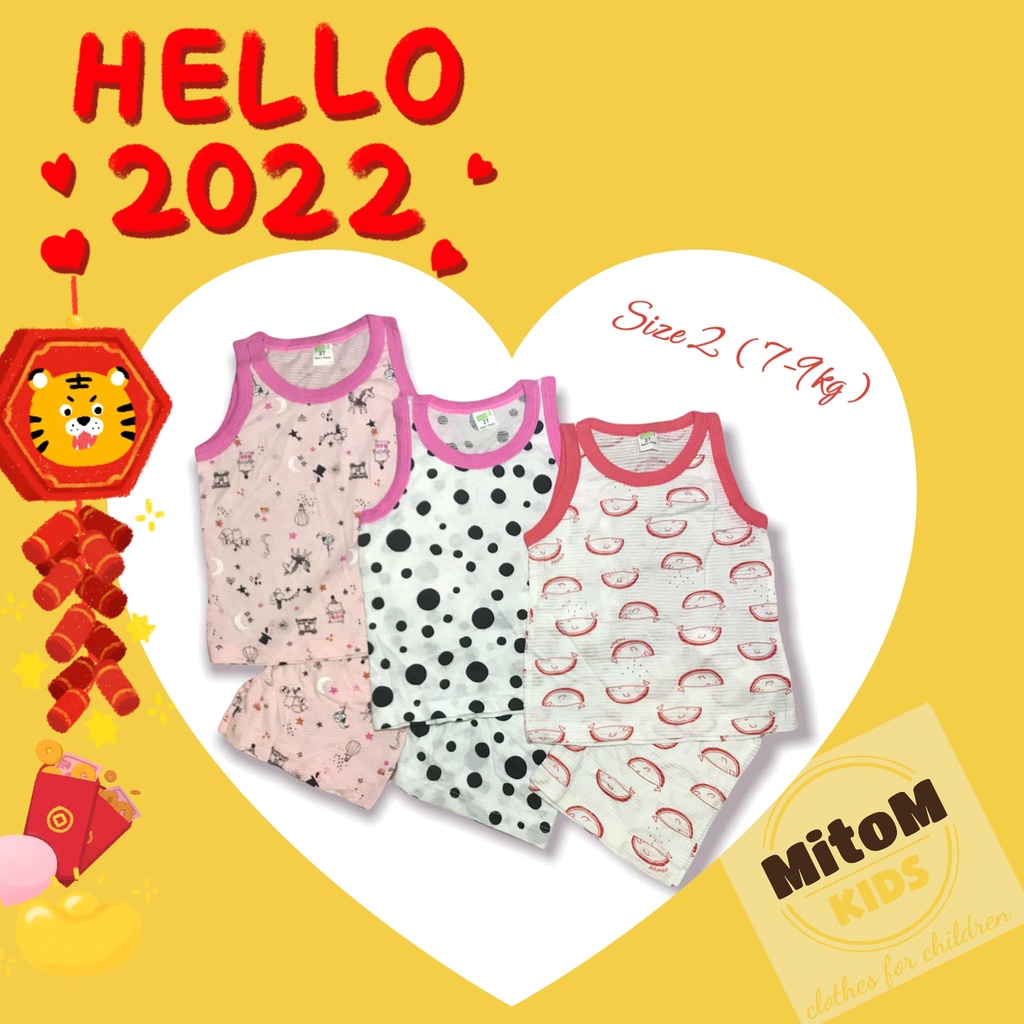 [SALE SỐC] Set 3 bộ 6-12m ♥️ FREESHIP ♥️ Chất thun cotton giấy siêu nhẹ, mềm mịn, thấm hút tốt, họa tiết tươi sáng