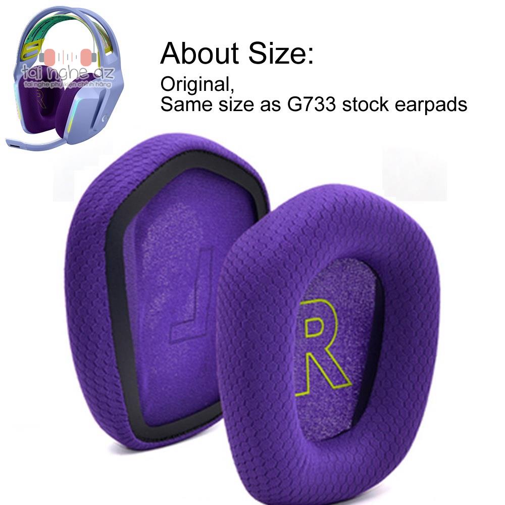 Mút đệm tai nghe Logitech G733 - Pad đệm bọc cho headphone cao cấp- Tai nghe AZ