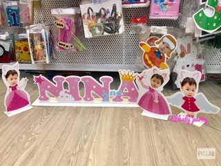 Hình chibi cắm bánh sinh nhật