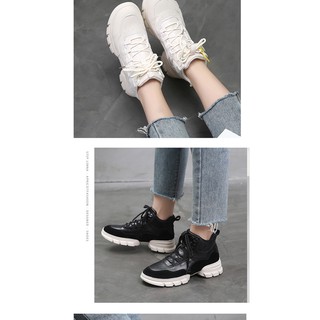 Giày boots cao cổ ca tính cho nữ