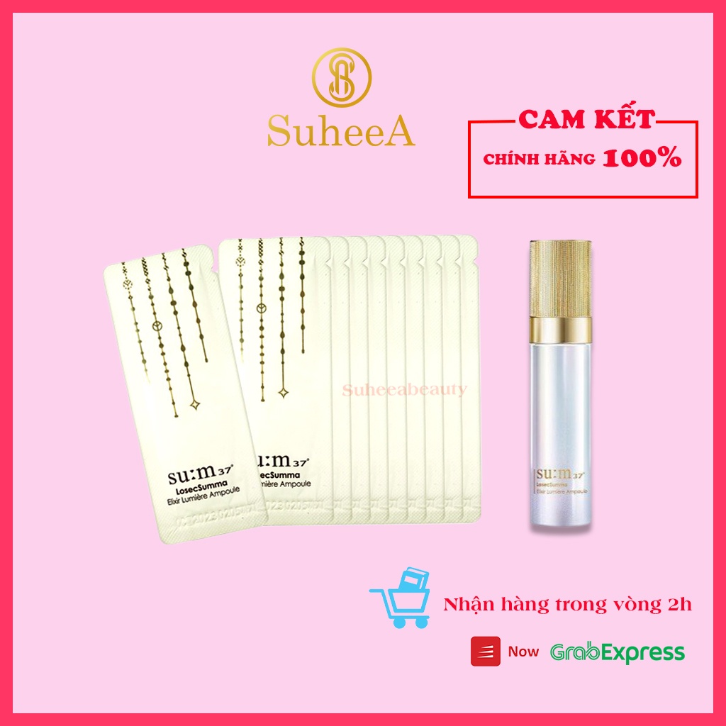 Nước thần dưỡng trắng mềm mịn da SUM Losec 1ML