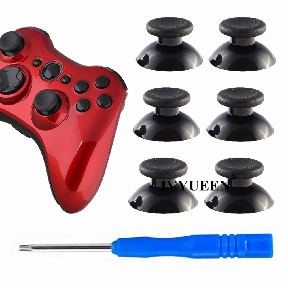 Set 6 Nút Bấm 3D Thay Thế Cho Tay Cầm Chơi Game Xbox 360 Chuyên Dụng