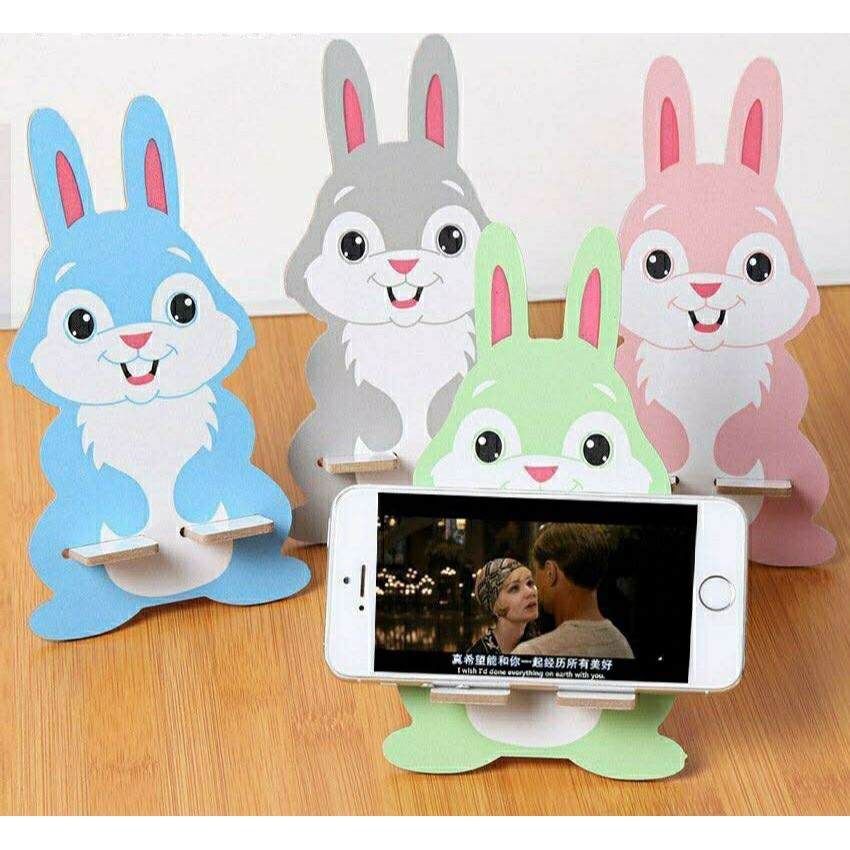 Giá đở điện thoại gỗ hình thú | BigBuy360 - bigbuy360.vn