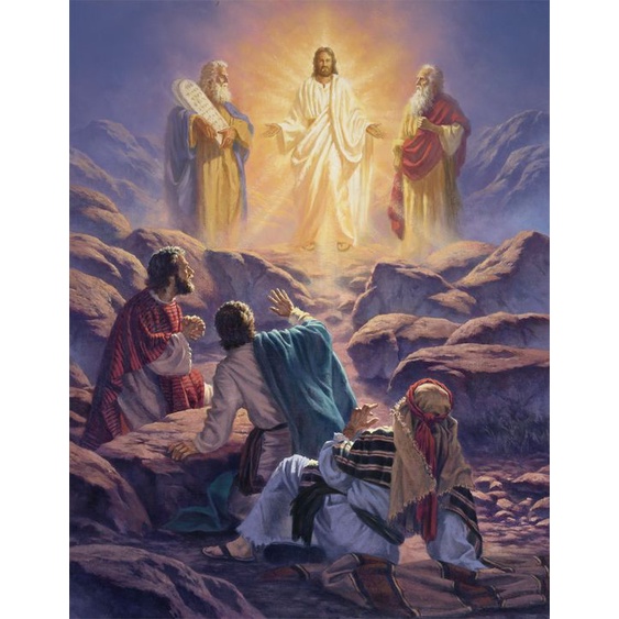 Bộ tranh đính đá 5D họa tiết chúa Jesus độc đáo kích thước 30x40cm DIY dùng trang trí