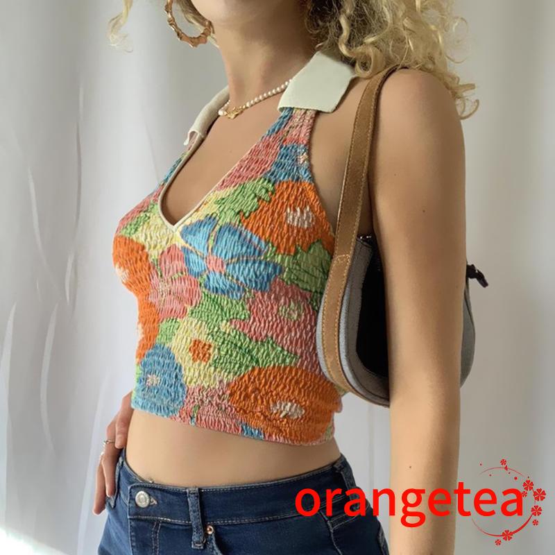 Áo Tank Top Cổ Chữ V Thời Trang Cho Nữ