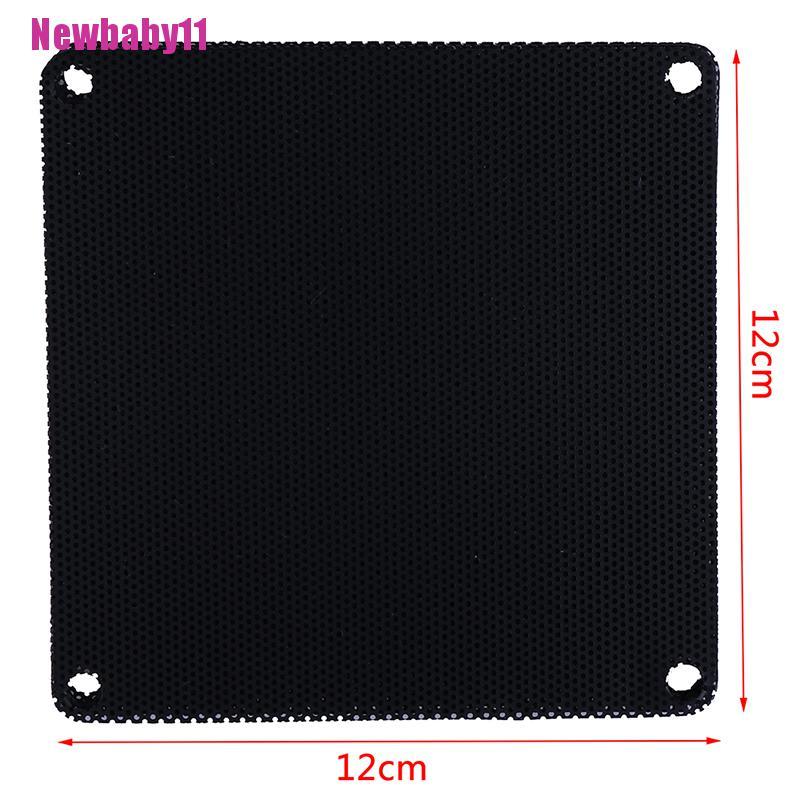 Bộ 10 Tấm Lọc Bằng PVC 12cm Chống Bụi Cho Quạt Máy Tính