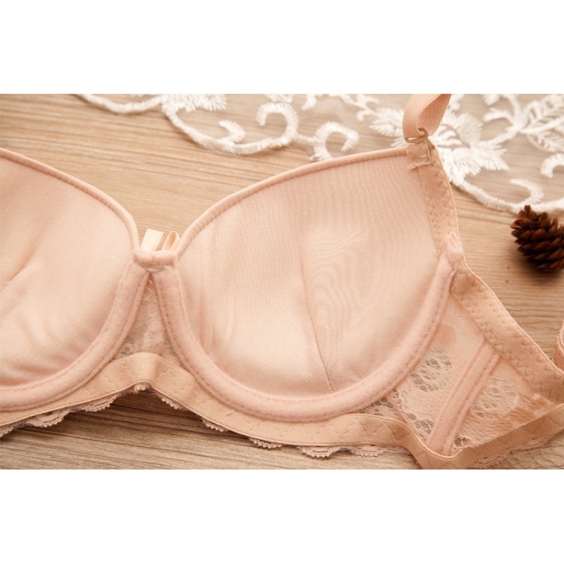 Áo lót đệm dày nâng ngực, áo ngực đệm dày siêu nâng, áo lót nữ cotton đệm dày, áo ngực nữ A01