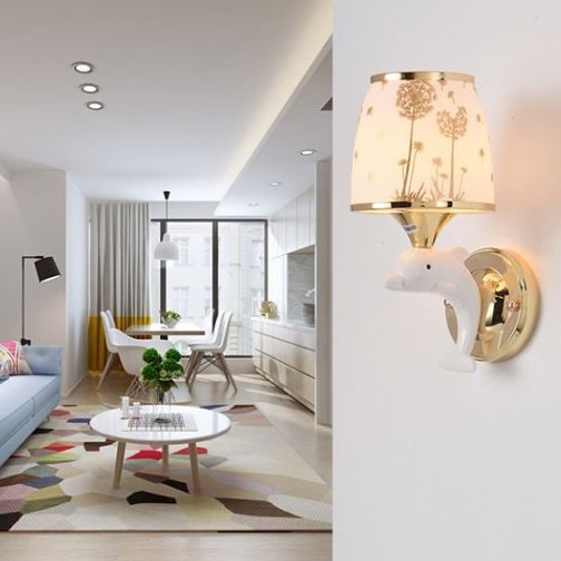 Đèn tường MONSKY DOLPHIN kiểu dáng hiện đại trang trí nội thất cao cấp
