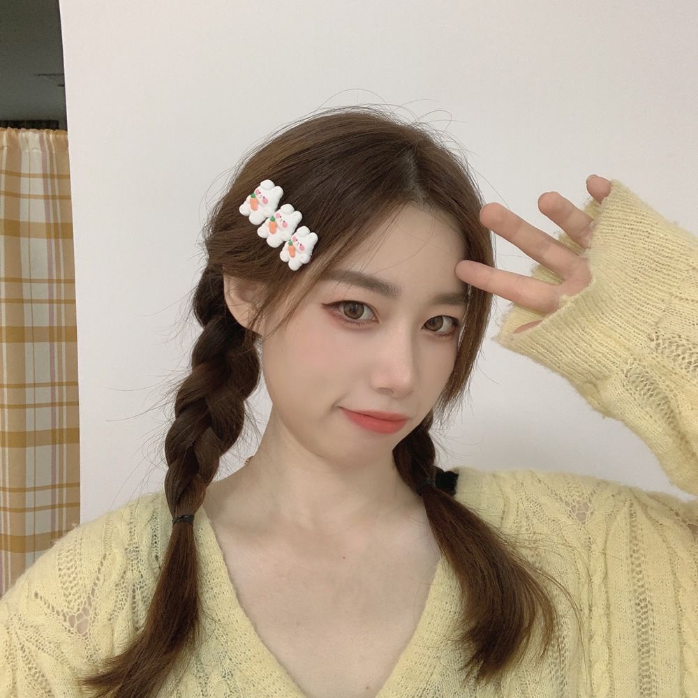 Dây Cột Tóc Co Giãn Thắt Nơ Phong Cách Hàn Quốc Dễ Thương Cho Nữ