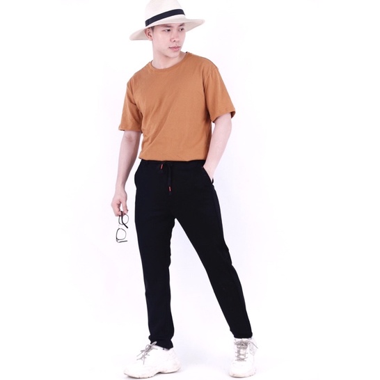 áo thun nam trơn form suông rộng tay lỡ