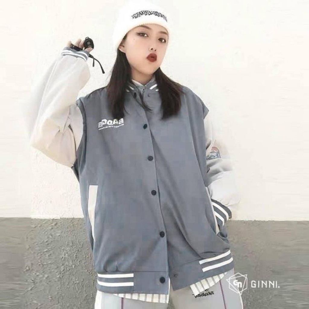 Áo Khoác Dù BomBer BADGE Áo khoác chống nắng Unisex Áo khoác dù Nam/Nữ - Sumon Shop