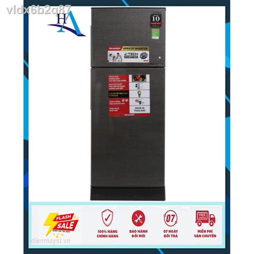 ✺❄❍Tủ lạnh Sharp Inverter 196 lít SJ-X201E-DS(Miễn phí giao tại HCM-ngoài tỉnh liên hệ shop)