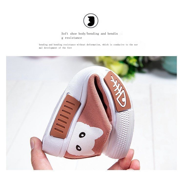 Giày Thể Thao Vải canvas Đế Mềm Chống Trượt Thời Trang Xuân Thu 2021 Cho Bé Gái Tiểu Học