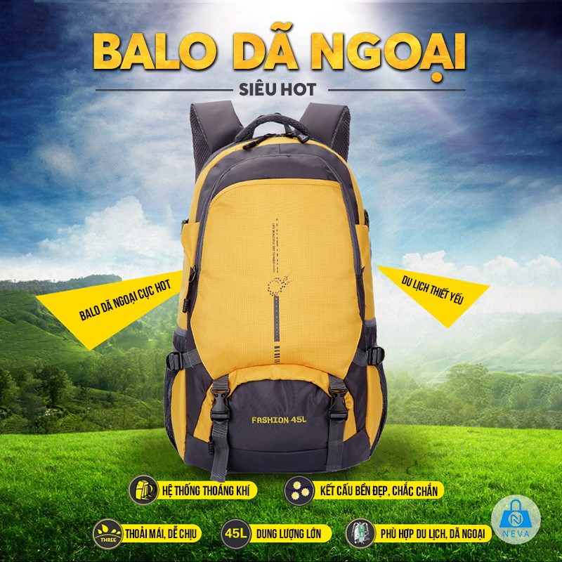 BALO DU LỊCH CHỐNG NƯỚC CAO CẤP 45L -G9104