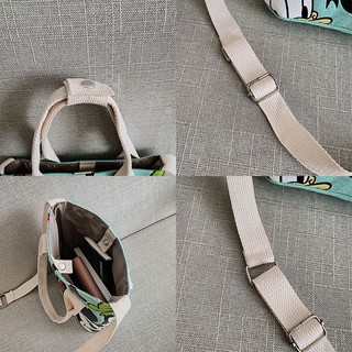 [2020] Túi Đeo Chéo Vải Canvas Nữ T5014