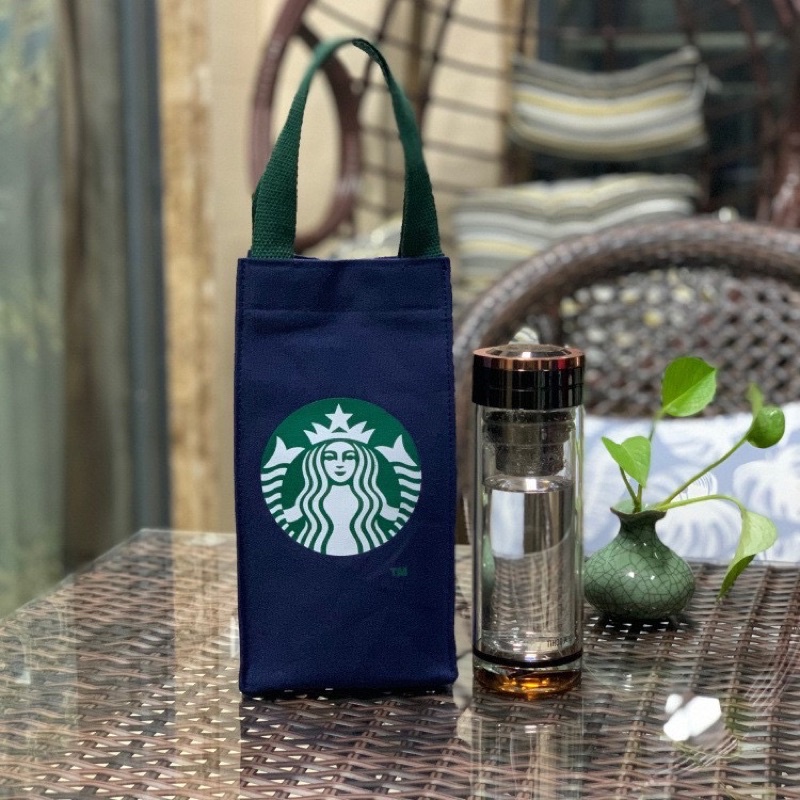 Túi đựng ly giữ nhiệt bằng vải canvans