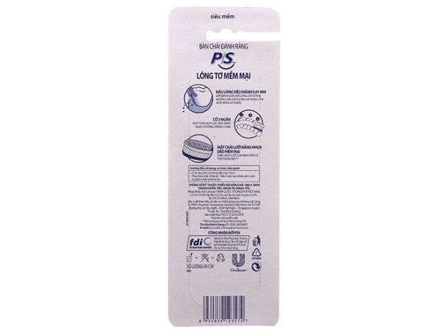 BÀN CHẢI ĐÁNH RĂNG P/S MUA 2 TẶNG 1