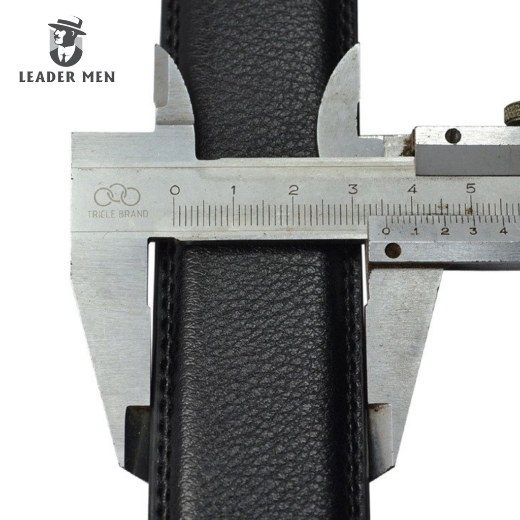 Thắt Lưng Da Nam LMEN-08 Chất Liệu Da Cao Cấp Khóa Tự Động - Dây Nịt Nam Thời Trang Kiểu Dáng Sang Trọng - LeaderMen