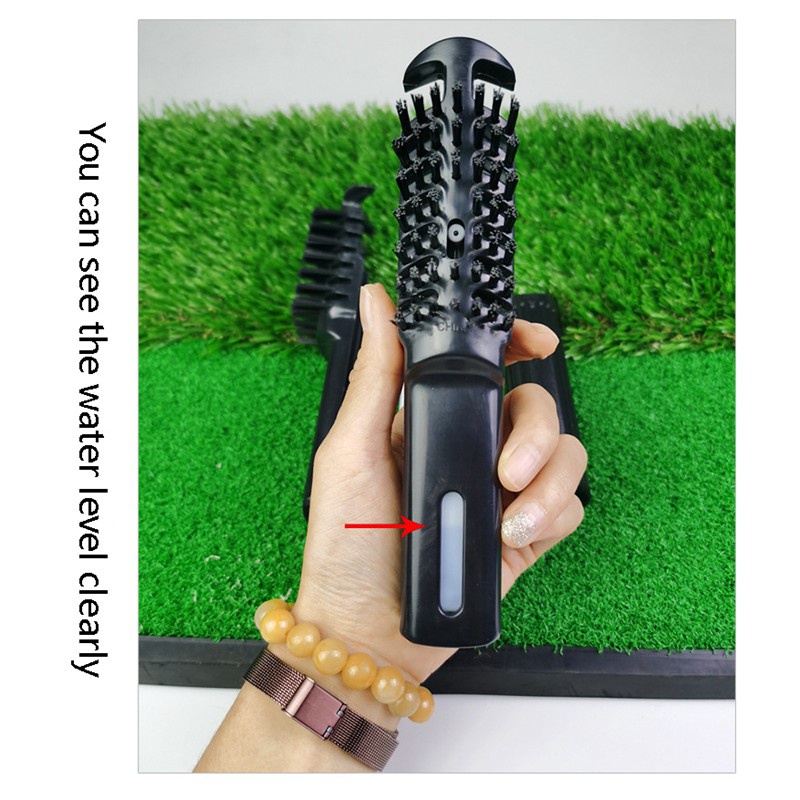 Horn Spray Brush of Golf Club Brush Groove Cleaner Water Spray Bottle