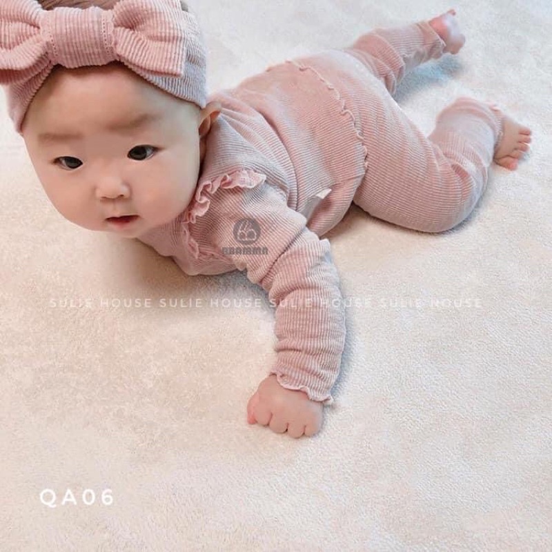 Set bộ body 3 chi tiết cho bé - QA06