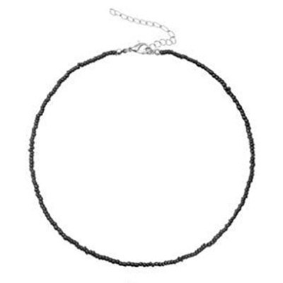 (0274) Vòng Cổ Choker Chuỗi Hạt Nhựa Nhỏ Nhiều Màu Phong Cách Bohemian