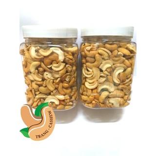 Combo 1kg - Hạt điều bể rang muối đã bóc vỏ (VANG1000)