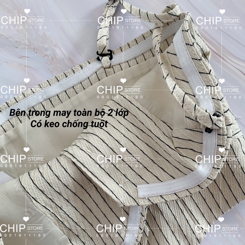 SET ÁO GILE - QUẦN ỐNG SUÔNG RỘNG KẺ SỌC VINTAGE CỰC SANG CHẢNH