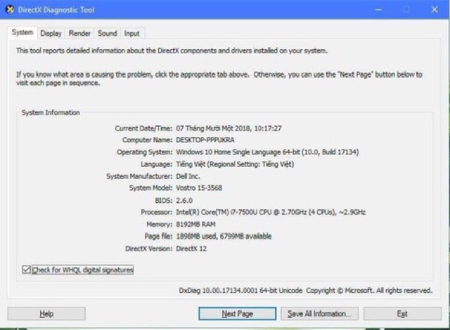 Laptop dell vostro 3568 i7-7500 | BigBuy360 - bigbuy360.vn