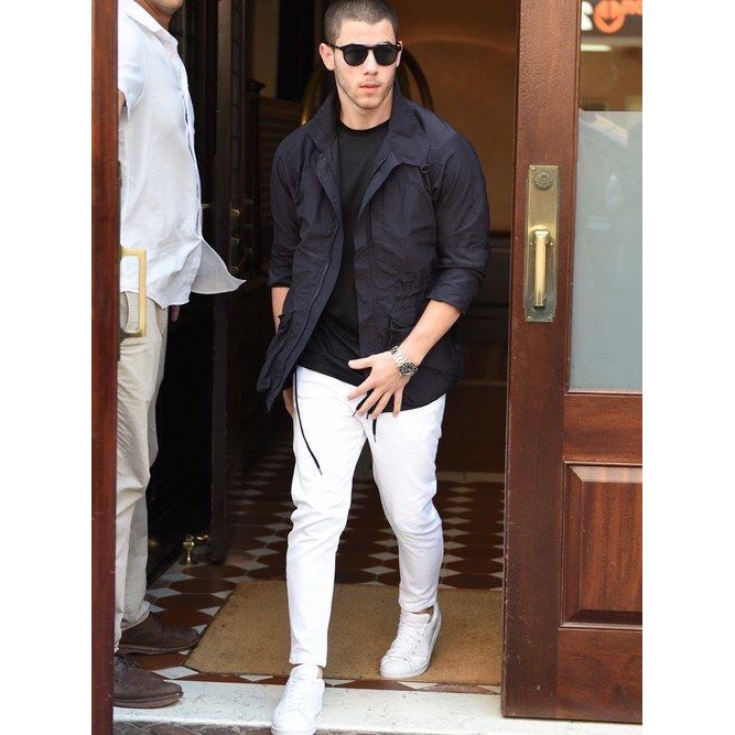 Quần jean nam đẹp co giãn cao cấp kiểu trơn 2 màu giá rẻ cao cấp AHFASHION | BigBuy360 - bigbuy360.vn