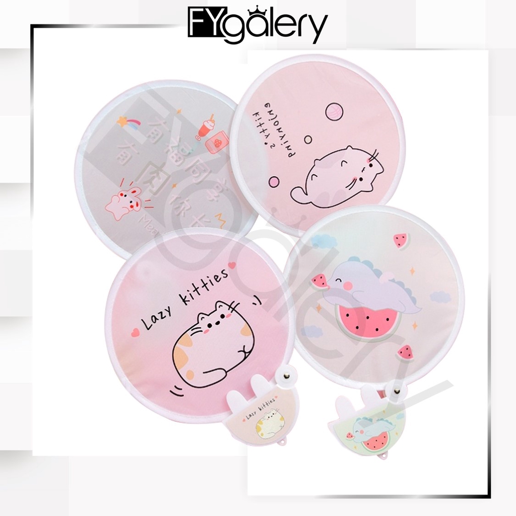 Quạt Tròn Xếp Gọn Dễ Thương Fygalery HL0110