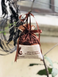 Túi thơm cà phê mộc An tâm sống