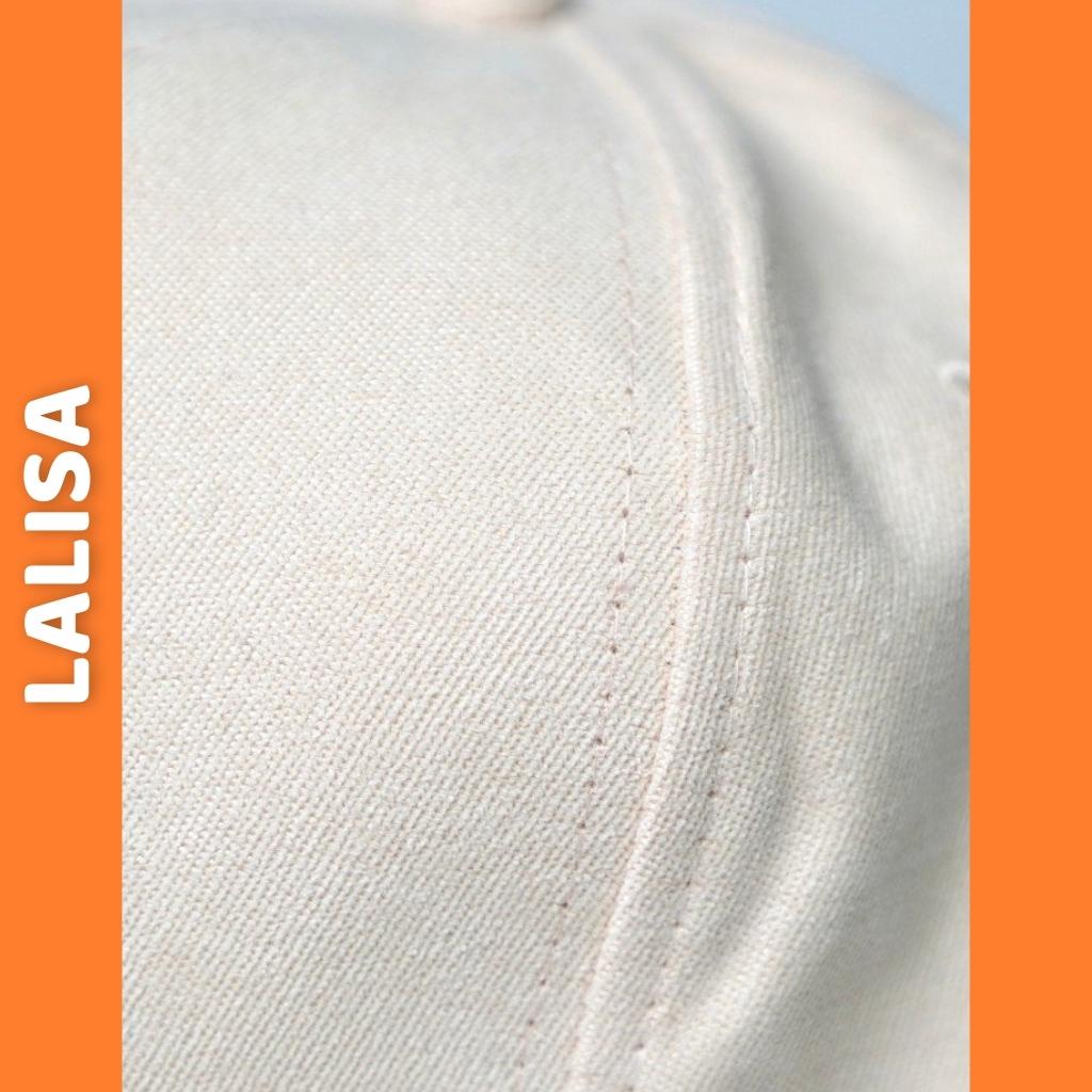 Mũ Lưỡi Trai Nam Nữ LALISA Nón Lưỡi Trai Memorie Chất Vải Nhung Gân Nhiều Màu Đẹp Phong Cách Nón Unisex NO001