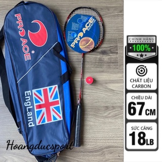 vợt cầu lông ProAce SWeetsport chính hãng khung Cacbon khuyến mãi căng dây