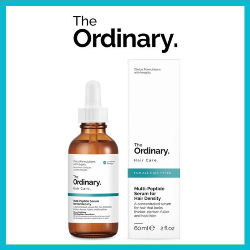 Serum dưỡng dày tóc The Ordinary Multi-Peptide Serum For Hair Density 60ml ঔ𝚑̷