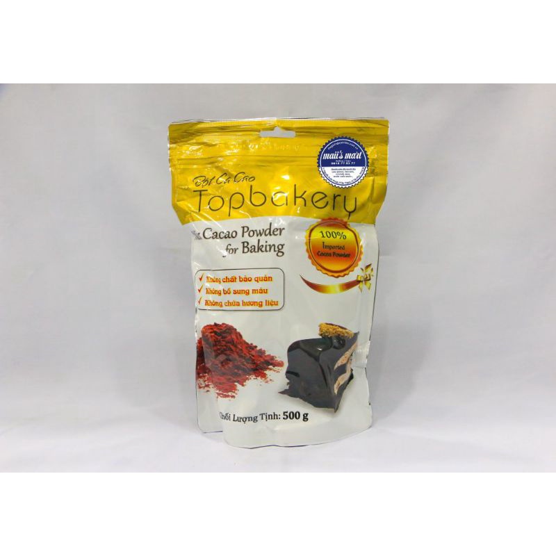 BỘT CACAO TOPBAKEY - 500GR